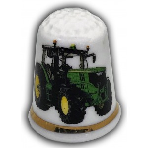john deere personalised china thimble