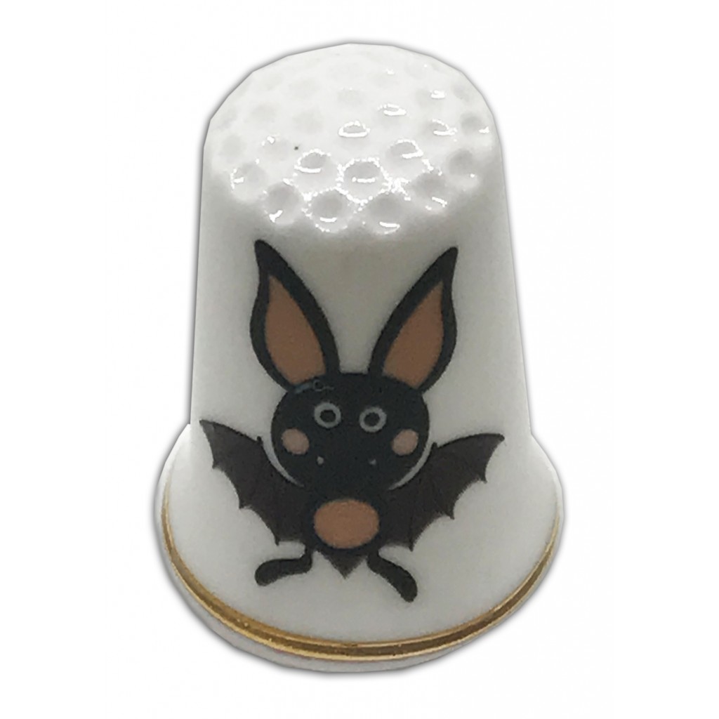 Halloween Themed Bat Thimble