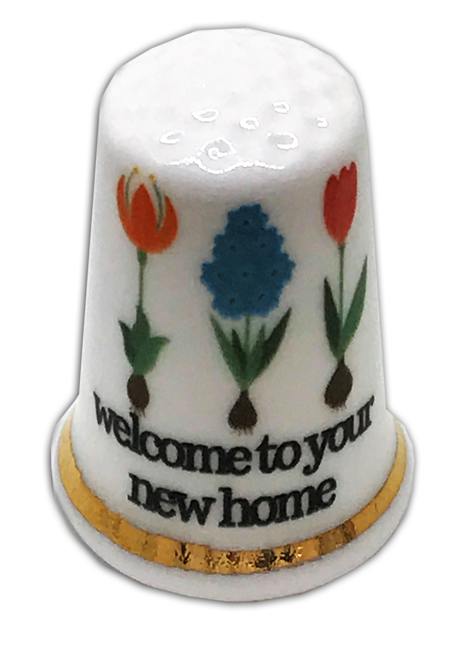 New Home Flowers Personalised “Welcome To Your New Home” Thimble | The ...